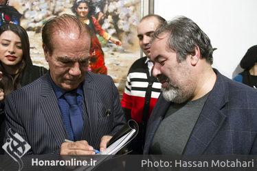 نمایشگاه نقاشی رحیم نوه سی در گالری فرهنگسرای نیاوران