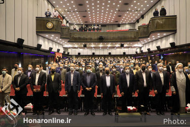 آیین دیدار نوروزی دکتر اسماعیلی وزیر محترم فرهنگ و ارشاد اسلامی با معاونین و مدیران و کارکنان گرامی وزارت متبوع