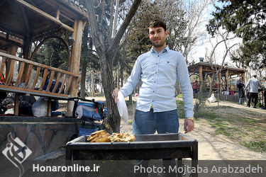 روز طبیعت در بوستان آب آتش تهران