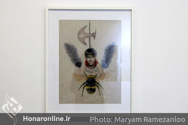 نمایشگاه آثار رکسانا منوچهری در گالری اعتماد