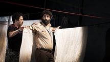 “Buckle” on stage at Tehran’s Iranshahr Theater Complex