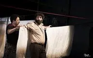 “Buckle” on stage at Tehran’s Iranshahr Theater Complex