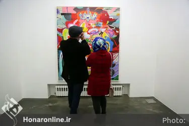 افتتاحیه نمایشگاه نقاشی های علی نصیر در گالری اُ