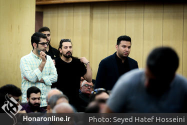مراسم ختم زنده‌یاد بهنام صفوی در مسجد جامع شهرک غرب