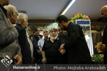 مراسم ختم زنده یاد حسین عرفانی در مسجد بلال