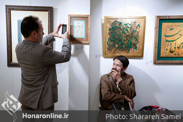 نمایشگاه گروهی نقاشی‌خط و خوشنویسی در نگارخانه بهارک
