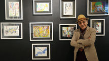 Reza Babak Painting Show at Sakou Art Institute