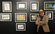 Reza Babak Painting Show at Sakou Art Institute