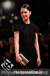 09992 Paula Beer walks the red carpet ahead of the _Werk Ohne Autor (Never Look Away)_ screening during the 75th Venice Film Festival
