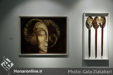 نمایشگاه نقاشی فروغ ریحانی در گالری شیرین