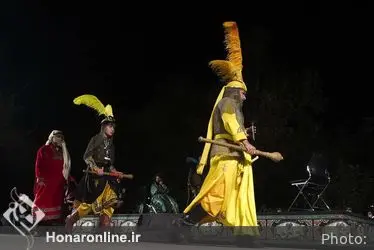 تعزیه «حر ریاحی» در مقابل تالار وحدت