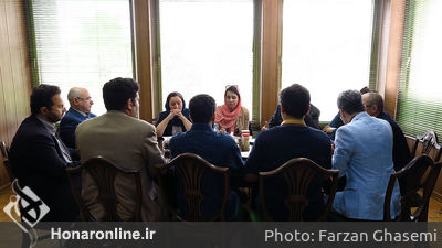جلسه هیات الجزایری با معاونت هنری وزارت ارشاد