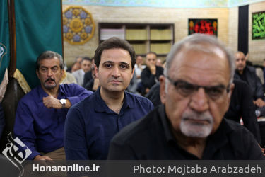 مراسم ختم زنده یاد حسین عرفانی در مسجد بلال