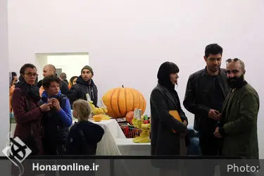 افتتاحیه نمایشگاه آثار رامتین زاد در گالری اعتماد