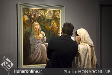 نمایشگاه نقاشی‌های آیدا رزاق‌زاده در گالری ایده
