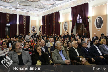 افتتاح تالار دائمی منیر فرمانفرمائیان در باغ موزه نگارستان دانشگاه تهران