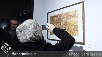 افتتاحیه نمایشگاه آثار تجسمی هنرمندان سینمایی 