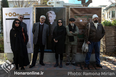 تشییع پیکر احمدرضا دالوند در خانه هنرمندان