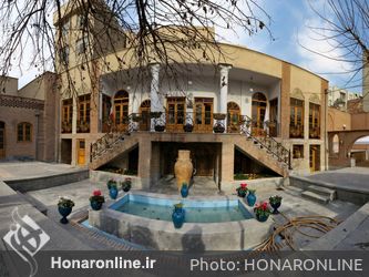 حوض یکی از عناصر معماری ایرانی