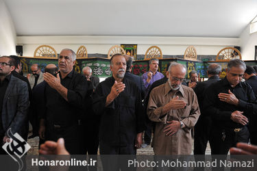 مراسم عزاداری اباعبدالله الحسین (ع) در معاونت هنری وزارت ارشاد