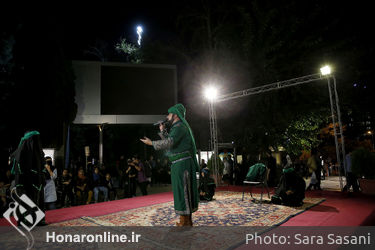 تعزیه‌خوانی در خانه هنرمندان 3
