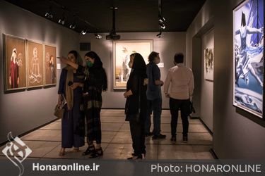 نمایشگاه گروهی به عنوان "تعلیق" در گالری ایده