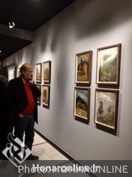 نمایشگاه آثار ابراهیم اکبری گرَز در گالری ایده