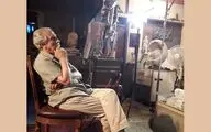 بازدید شهردار تهران از کارگاه پیشکسوت مجسمه سازی‬
