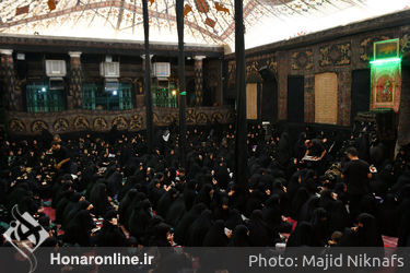 عزاداری ماه محرم در حسینیه سادات اخوی