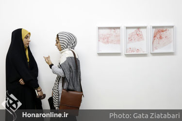 نمایشگاه آثار داریوش حسینی  در گالری امکان 