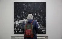 نمایشگاه نقاشی داریوش حسینی در گالری اُ