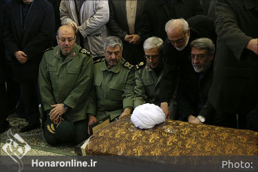 مراسم تشییع پیکر آیت الله هاشمی رفسنجانی  در دانشگاه تهران