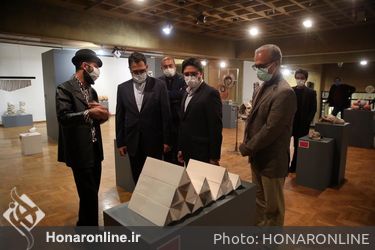 افتتاحیه یازدهمین دوسالانه ملی سرامیک ایران در فرهنگسرای نیاوران