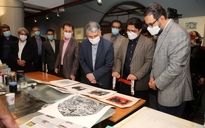 بازدید وزیر فرهنگ و ارشاد اسلامی از سیزدهمین جشنواره هنرهای تجسمی فجر