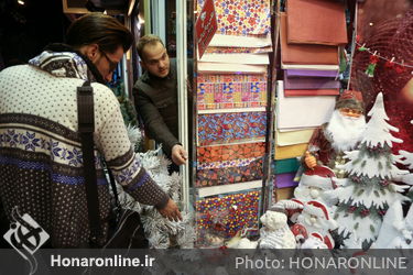 تهران در انتظار سال نو میلادی