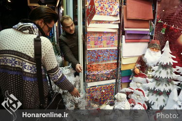تهران در انتظار سال نو میلادی