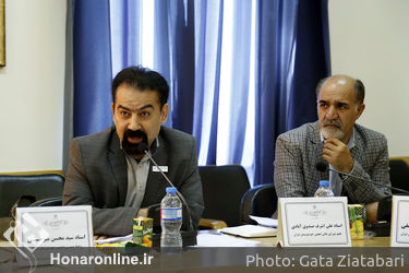 نشست خبری نکوداشت هفته خوشنویسی در خانه هنرمندان 