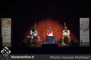 اجرای "سادیو، سانتو و بینتا" از سنگال در سی و سومین جشنواره موسیقی فجر در فرهنگسرای نیاوران