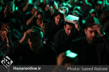 مراسم احیای شب 21 ام ماه مبارک رمضان - گلزار شهدای کوهسار 