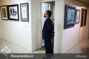 افتتاح نمایشگاه گروهی از آثار اساتید هنر ایران در گالری نقش و خط