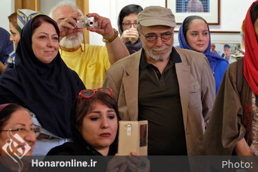 نمایشگاه آثار خسرو سینایی در باغ موزه هنر ایرانی
