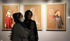 «آیدا رزاق‌زاده» با مجموعه نقاشی «سَرزندگی» در رویداد بریکس 