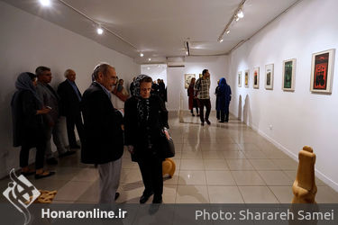 نمایشگاه طراحی و مجسمه زنده یاد اصغر محمدی در گالری ویستا‎