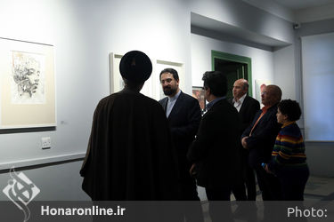 افتتاحیه گالری وارطان با حضور سید محمدمجتبی حسینی