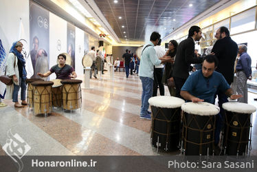 رونمایی از دو ساز کوبه ای "دف" و "دُم دُم" در برج میلاد تهران