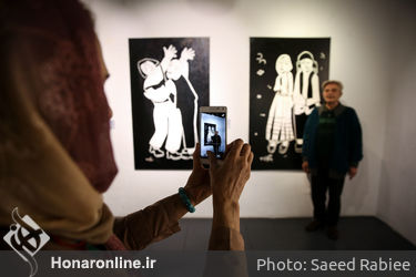 نمایشگاه آثار رضا بانگیز در گالری فردا