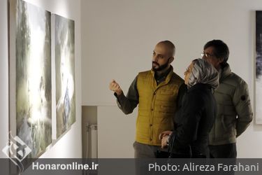 نمایشگاه نقاشی‌های یاسر میرزایی در گالری آ