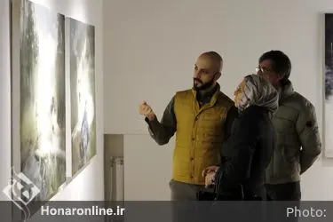 نمایشگاه نقاشی‌های یاسر میرزایی در گالری آ