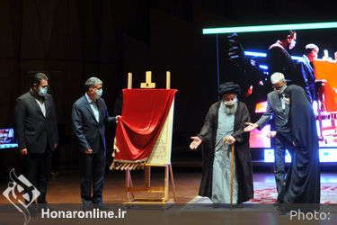 مراسم رونمایی از سردیس شهید حاج قاسم سلیمانی در تالار رودکی