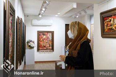 نمایشگاه آثار الهام صباغ در گالری بهارک